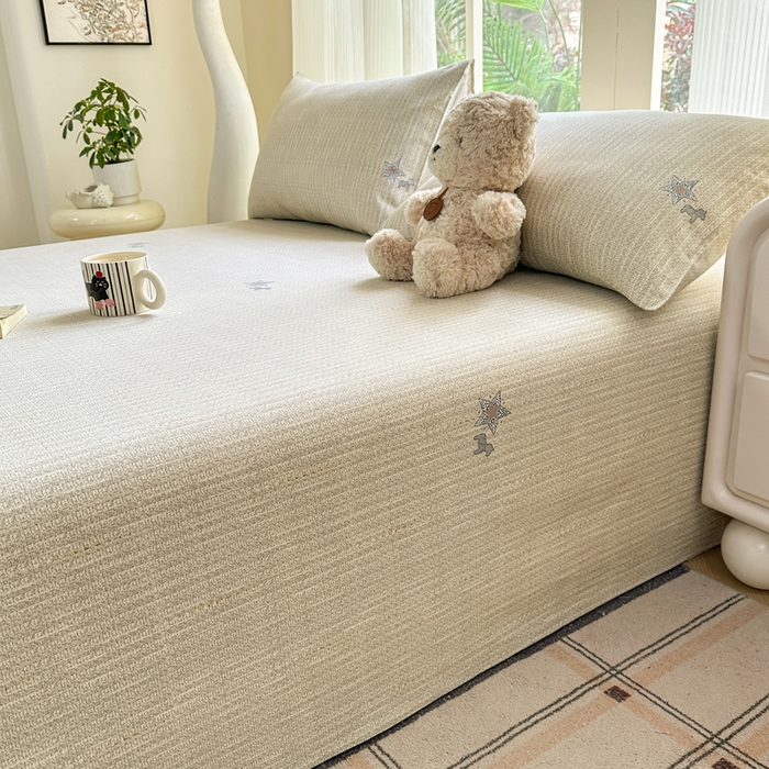 91家纺网 家纺一手货源 找家纺 红日子纺织品 2026新款老粗布纯棉床单单床单床单单件 梵克