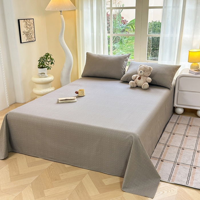 91家纺网 家纺一手货源 找家纺 红日子纺织品 2026新款老粗布纯棉床单单床单床单单件 复古