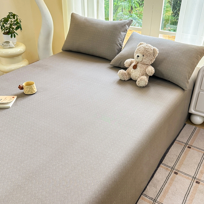 91家纺网 家纺一手货源 找家纺 红日子纺织品 2026新款老粗布纯棉床单单床单床单单件 复古