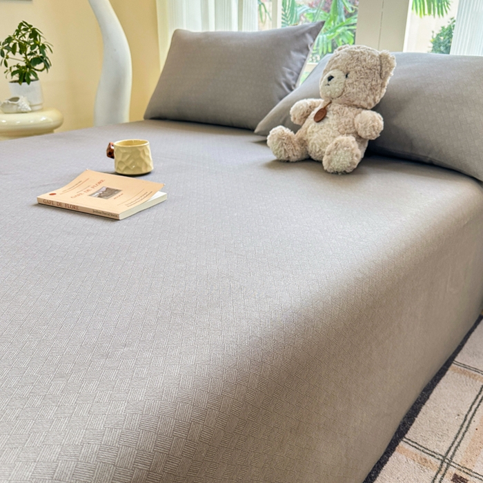 91家纺网 家纺一手货源 找家纺 红日子纺织品 2026新款老粗布纯棉床单单床单床单单件 复古