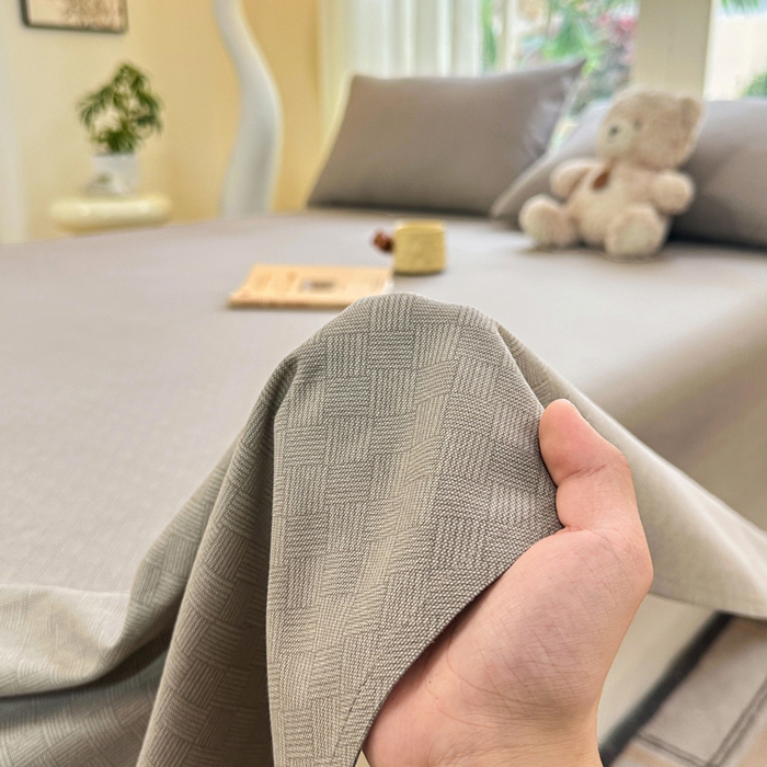 91家纺网 家纺一手货源 找家纺 红日子纺织品 2026新款老粗布纯棉床单单床单床单单件 复古