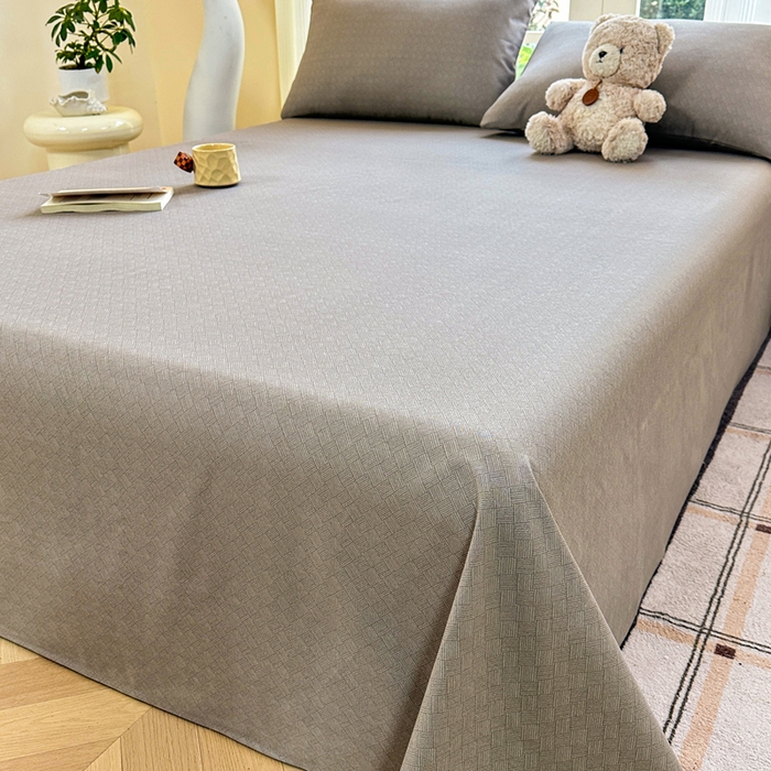 91家纺网 家纺一手货源 找家纺 红日子纺织品 2026新款老粗布纯棉床单单床单床单单件 复古