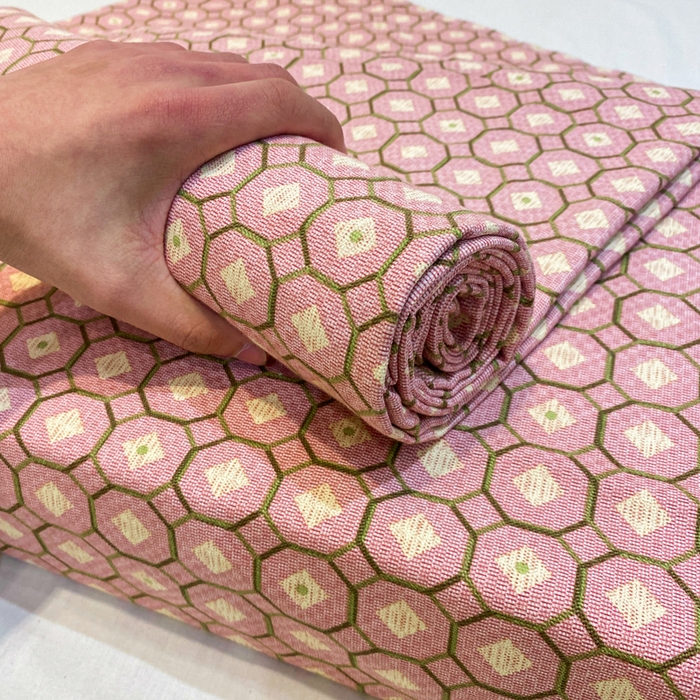 91家纺网 家纺一手货源 找家纺 红日子纺织品 2026新款老粗布纯棉床单单床单床单单件 荷叶-粉