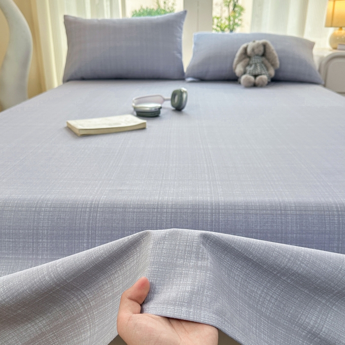 91家纺网 家纺一手货源 找家纺 红日子纺织品 2026新款老粗布纯棉床单单床单床单单件 简森