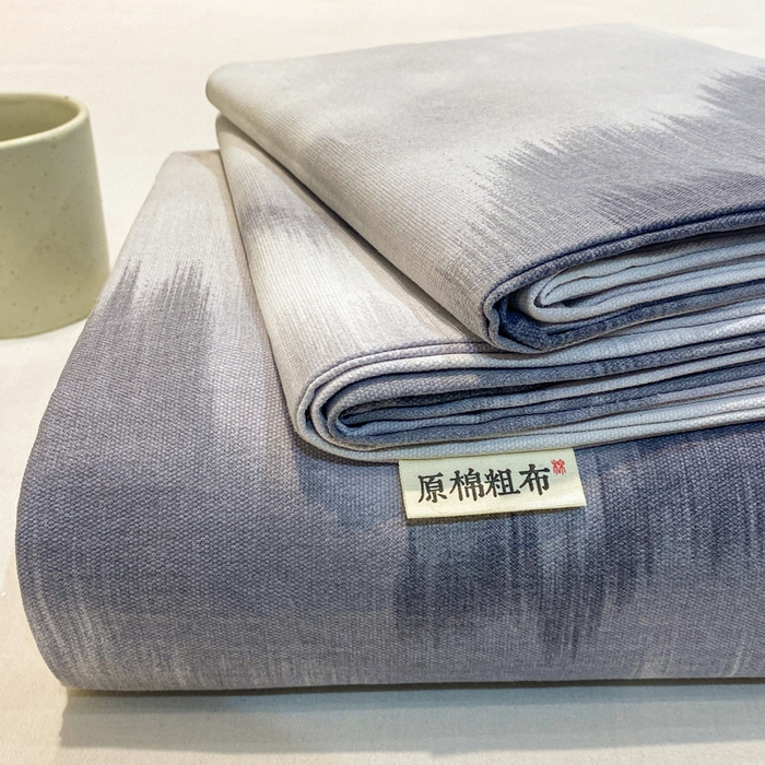 红日子纺织品 2026新款老粗布纯棉床单单床单床单单件 流华