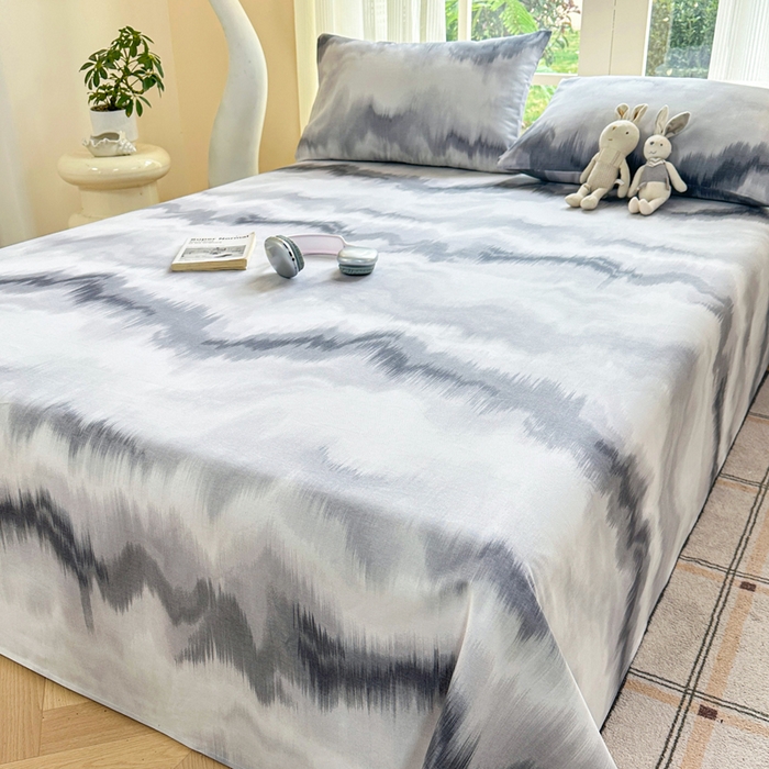 91家纺网 家纺一手货源 找家纺 红日子纺织品 2026新款老粗布纯棉床单单床单床单单件 流华