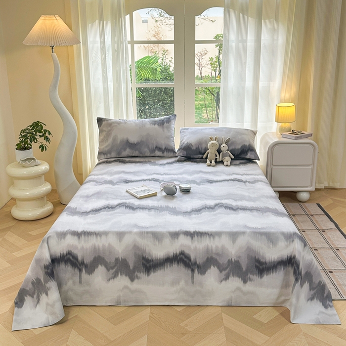 91家纺网 家纺一手货源 找家纺 红日子纺织品 2026新款老粗布纯棉床单单床单床单单件 流华