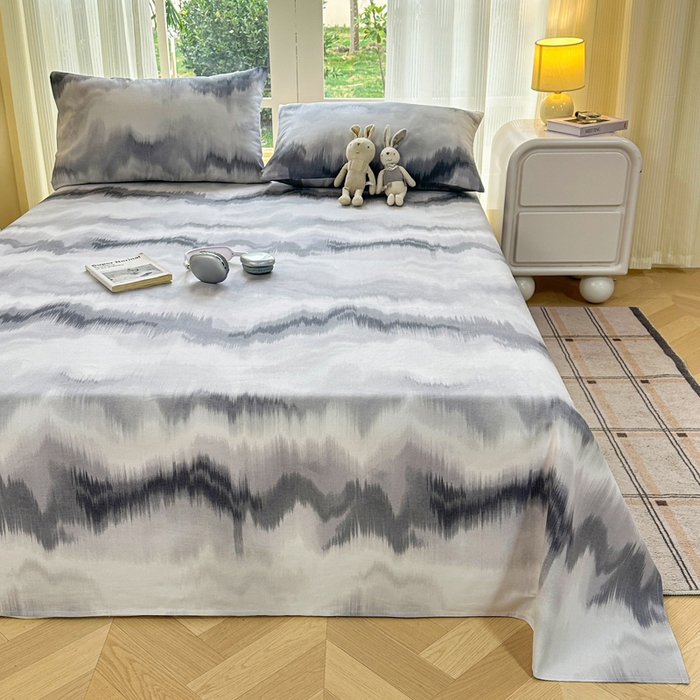 91家纺网 家纺一手货源 找家纺 红日子纺织品 2026新款老粗布纯棉床单单床单床单单件 流华