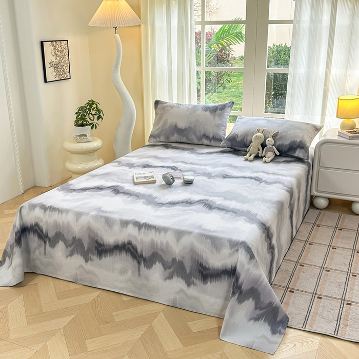 91家纺网 家纺一手货源 找家纺 红日子纺织品 2026新款老粗布纯棉床单单床单床单单件 流华