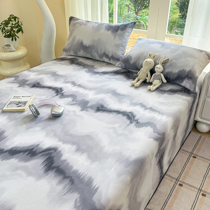 91家纺网 家纺一手货源 找家纺 红日子纺织品 2026新款老粗布纯棉床单单床单床单单件 流华