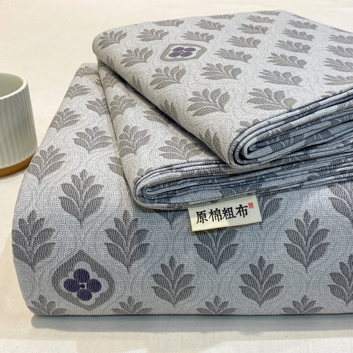 红日子纺织品 2026新款老粗布纯棉床单单床单床单单件 漫旅