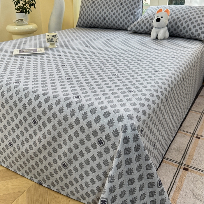 91家纺网 家纺一手货源 找家纺 红日子纺织品 2026新款老粗布纯棉床单单床单床单单件 漫旅