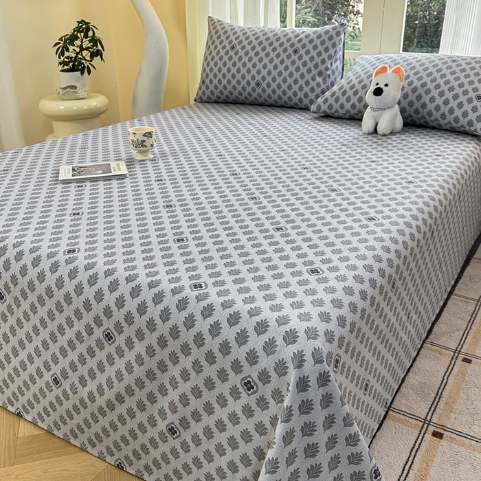 91家纺网 家纺一手货源 找家纺 红日子纺织品 2026新款老粗布纯棉床单单床单床单单件 漫旅