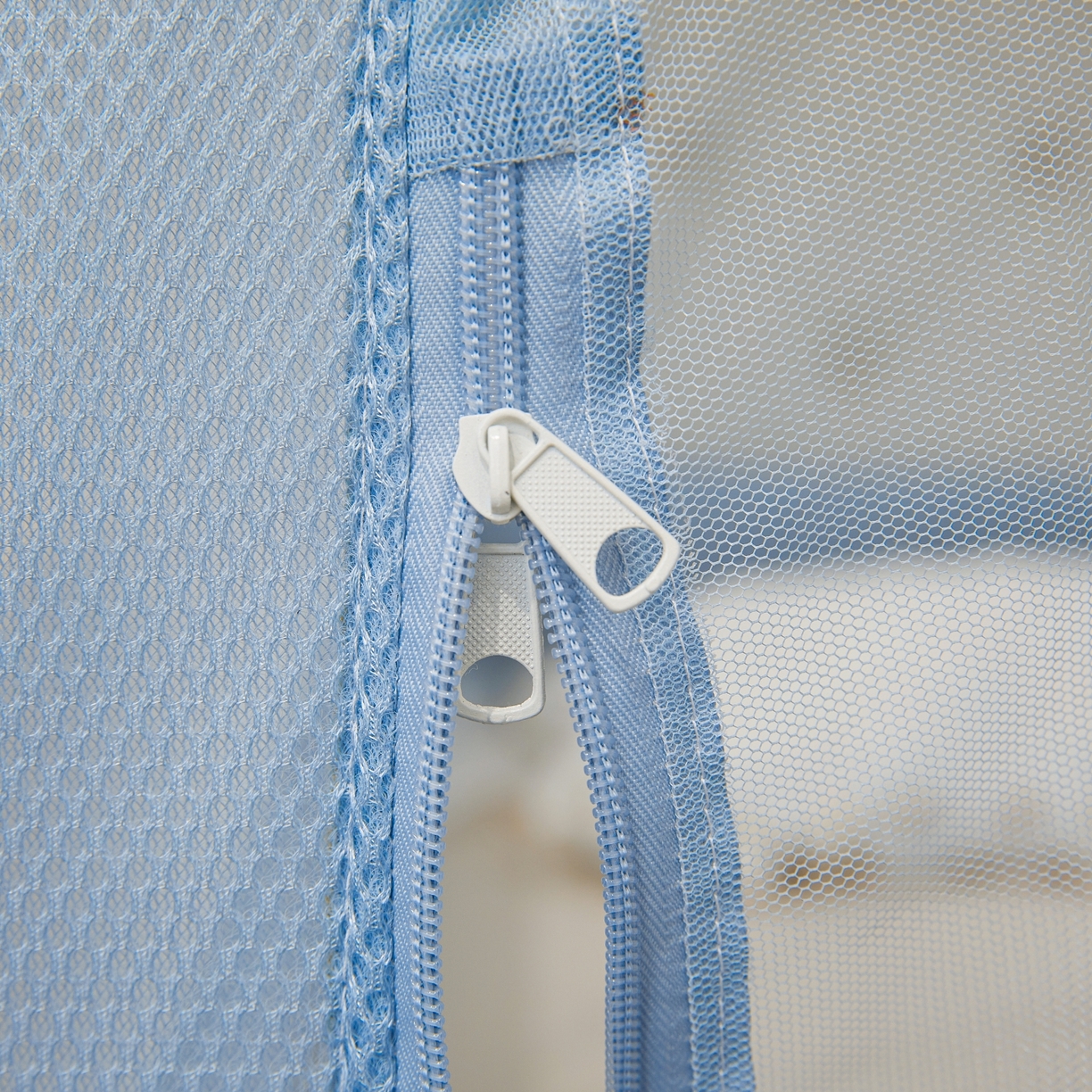 91家纺网 家纺一手货源 找家纺 （总）艺利轩蚊帐 2026新款双层花边三开门坐床蚊帐