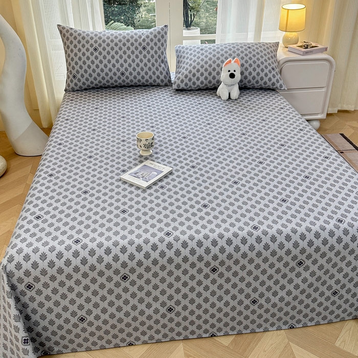 91家纺网 家纺一手货源 找家纺 红日子纺织品 2026新款老粗布纯棉床单单床单床单单件 漫旅