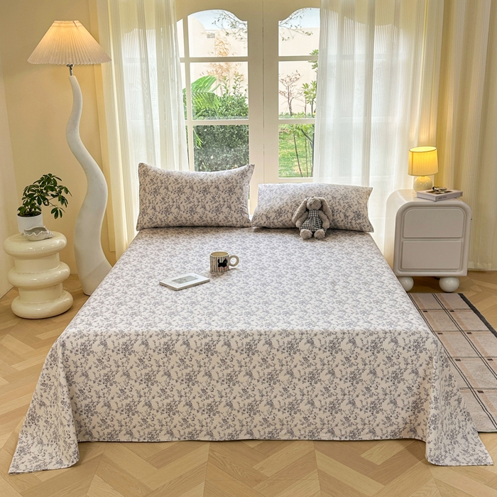 91家纺网 家纺一手货源 找家纺 红日子纺织品 2026新款老粗布纯棉床单单床单床单单件 慕兰