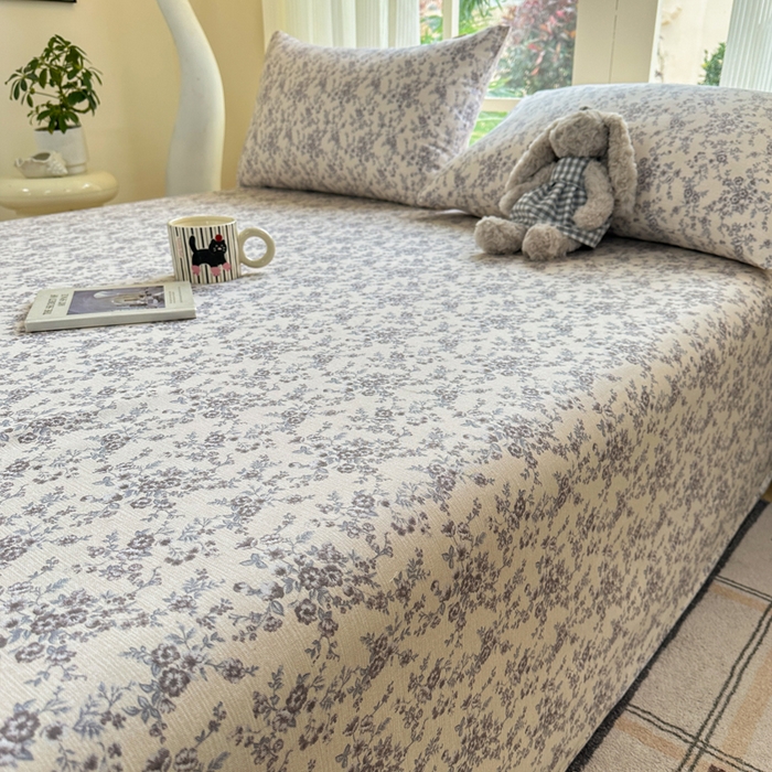 91家纺网 家纺一手货源 找家纺 红日子纺织品 2026新款老粗布纯棉床单单床单床单单件 慕兰