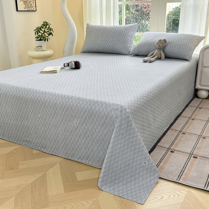 91家纺网 家纺一手货源 找家纺 红日子纺织品 2026新款老粗布纯棉床单单床单床单单件 南初