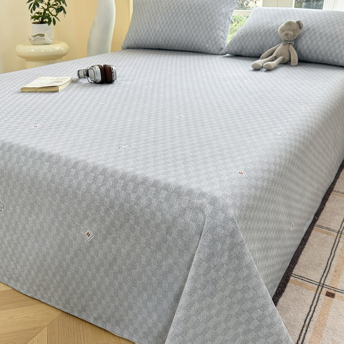 91家纺网 家纺一手货源 找家纺 红日子纺织品 2026新款老粗布纯棉床单单床单床单单件 南初