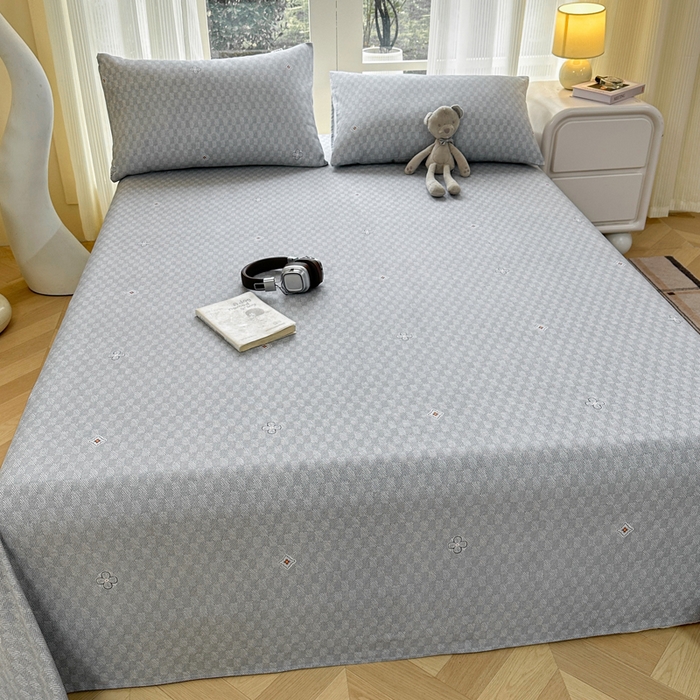 91家纺网 家纺一手货源 找家纺 红日子纺织品 2026新款老粗布纯棉床单单床单床单单件 南初