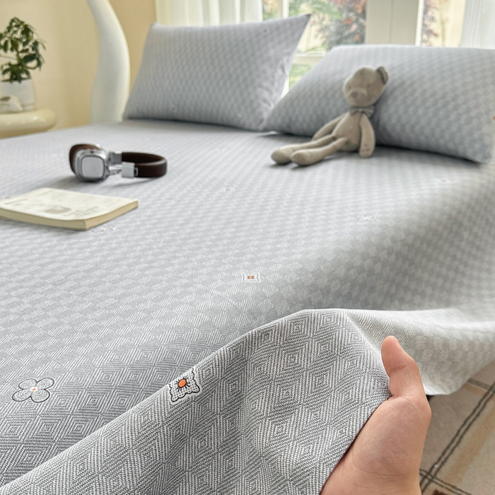 91家纺网 家纺一手货源 找家纺 红日子纺织品 2026新款老粗布纯棉床单单床单床单单件 南初