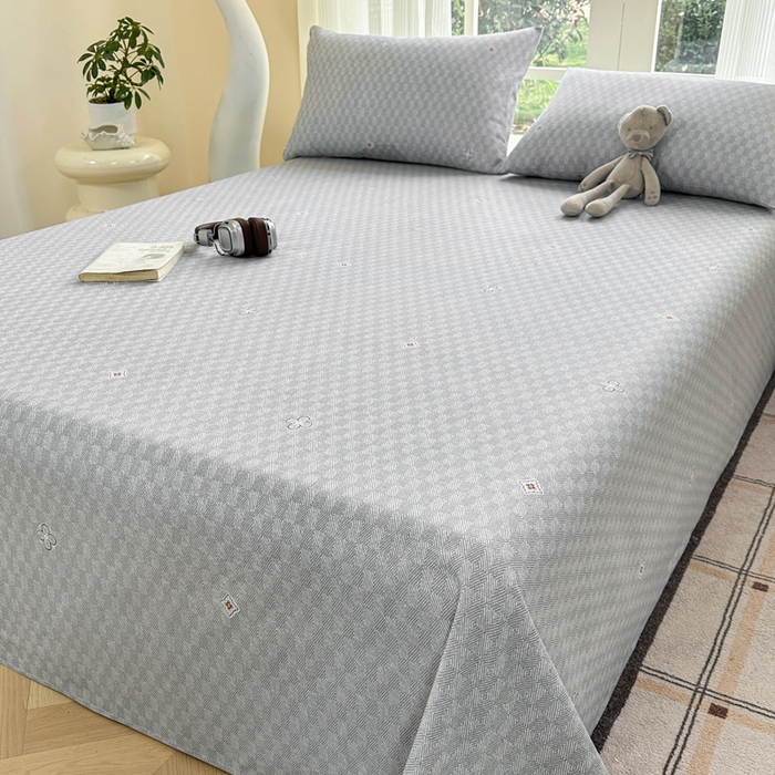 91家纺网 家纺一手货源 找家纺 红日子纺织品 2026新款老粗布纯棉床单单床单床单单件 南初