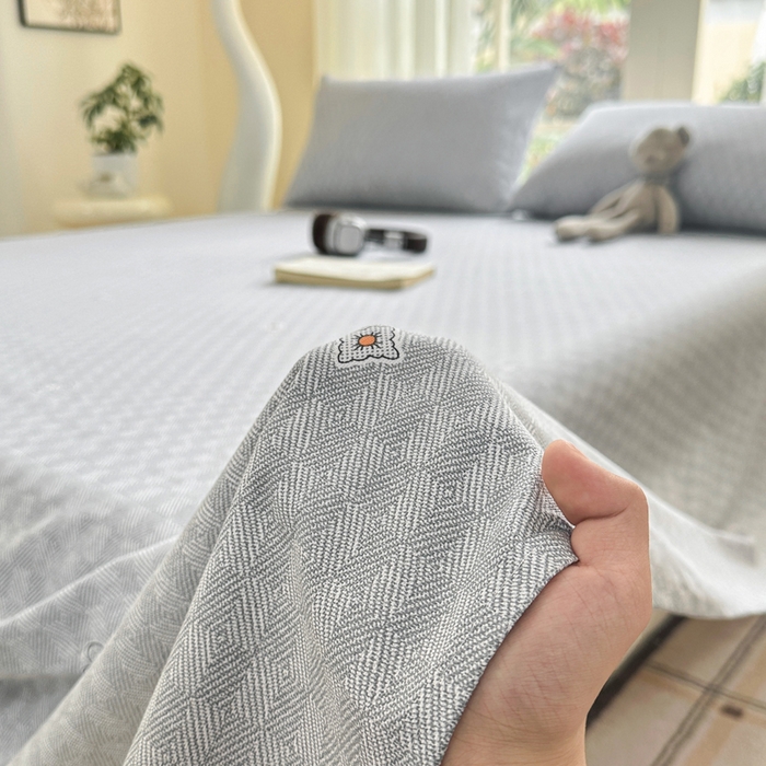 91家纺网 家纺一手货源 找家纺 红日子纺织品 2026新款老粗布纯棉床单单床单床单单件 南初