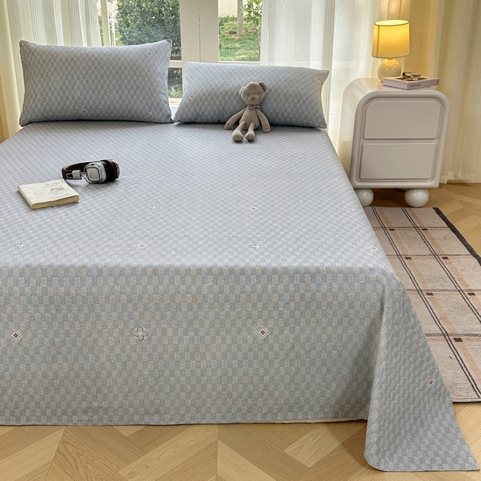 91家纺网 家纺一手货源 找家纺 红日子纺织品 2026新款老粗布纯棉床单单床单床单单件 南初