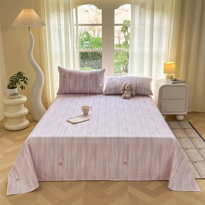 91家纺网 家纺一手货源 找家纺 红日子纺织品 2026新款老粗布纯棉床单单床单床单单件 蒲樱