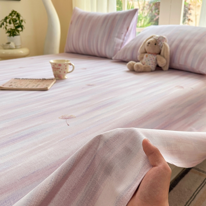 91家纺网 家纺一手货源 找家纺 红日子纺织品 2026新款老粗布纯棉床单单床单床单单件 蒲樱