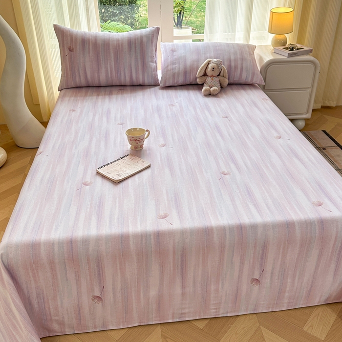 91家纺网 家纺一手货源 找家纺 红日子纺织品 2026新款老粗布纯棉床单单床单床单单件 蒲樱