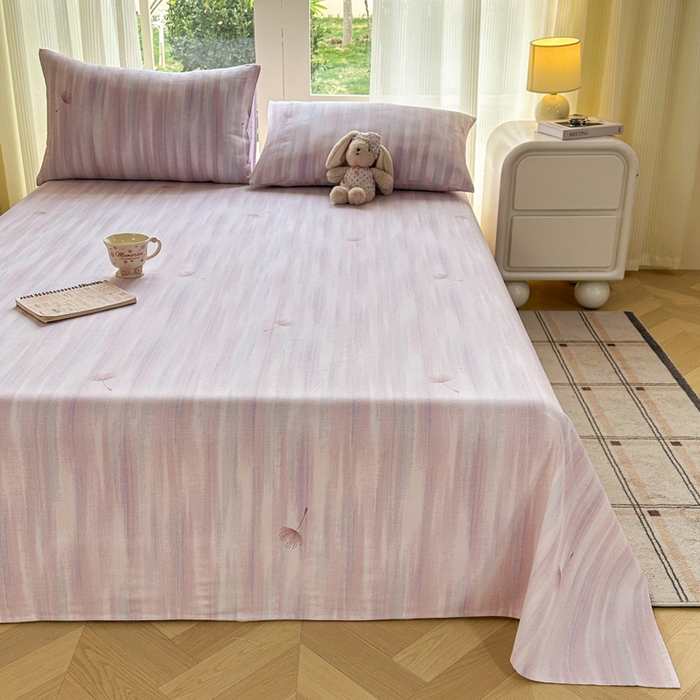 91家纺网 家纺一手货源 找家纺 红日子纺织品 2026新款老粗布纯棉床单单床单床单单件 蒲樱