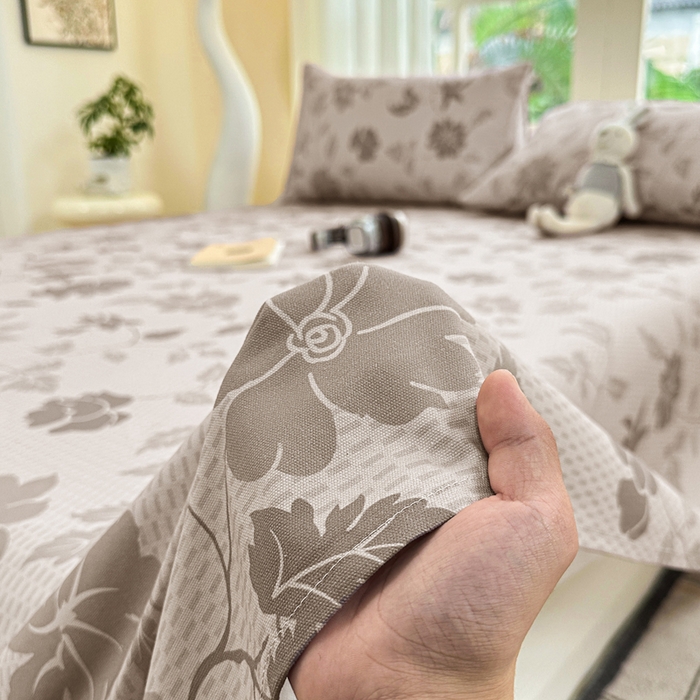 91家纺网 家纺一手货源 找家纺 红日子纺织品 2026新款老粗布纯棉床单单床单床单单件 雾花