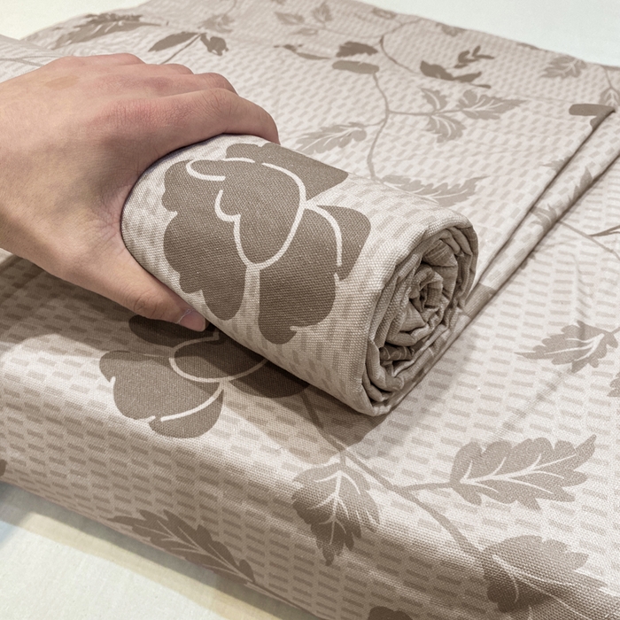 91家纺网 家纺一手货源 找家纺 红日子纺织品 2026新款老粗布纯棉床单单床单床单单件 雾花