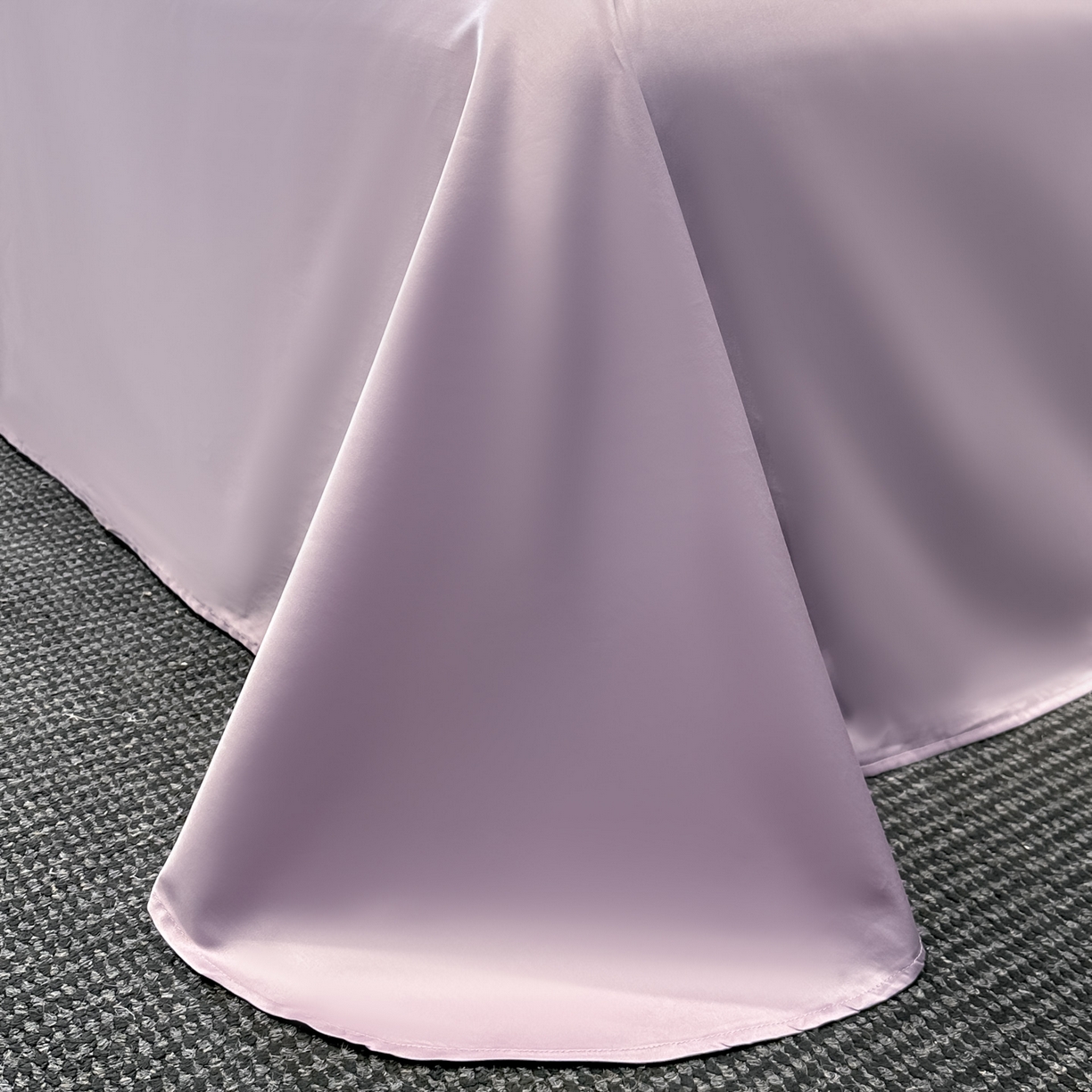 91家纺网 家纺一手货源 找家纺 欧乐蒂 2026新款亲肤棉刺绣四件套-花语 花语-黛紫