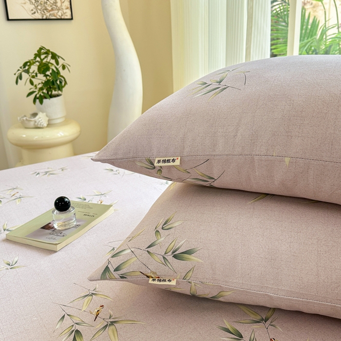 91家纺网 家纺一手货源 找家纺 红日子纺织品 2026新款老粗布纯棉床单单床单床单单件 枝漾