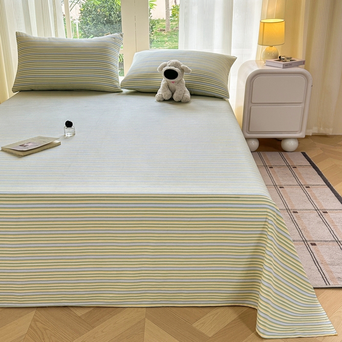 91家纺网 家纺一手货源 找家纺 红日子纺织品 2026新款老粗布纯棉床单单床单床单单件 知意