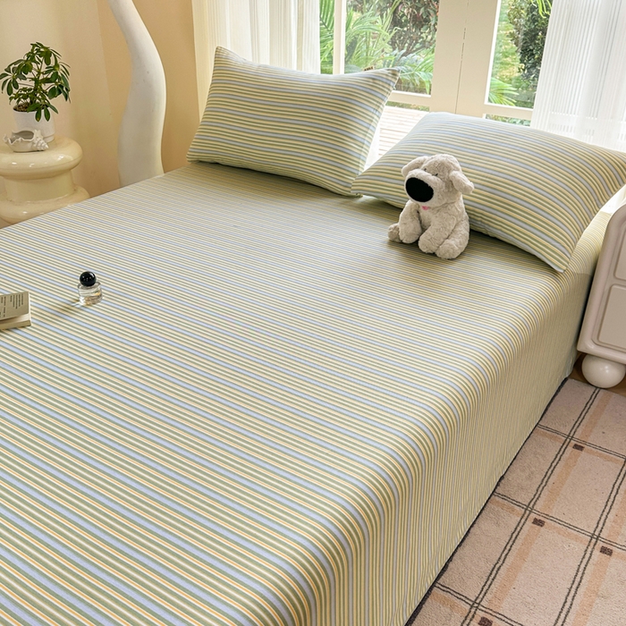 91家纺网 家纺一手货源 找家纺 红日子纺织品 2026新款老粗布纯棉床单单床单床单单件 知意