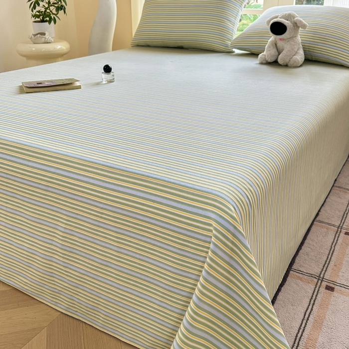 91家纺网 家纺一手货源 找家纺 红日子纺织品 2026新款老粗布纯棉床单单床单床单单件 知意