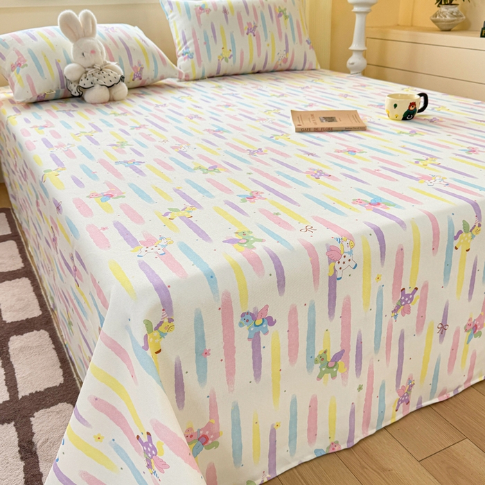 91家纺网 家纺一手货源 找家纺 （总）红日子纺织品 2026新款老粗布原棉床单单床单床单单件