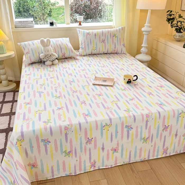 91家纺网 家纺一手货源 找家纺 （总）红日子纺织品 2026新款老粗布原棉床单单床单床单单件