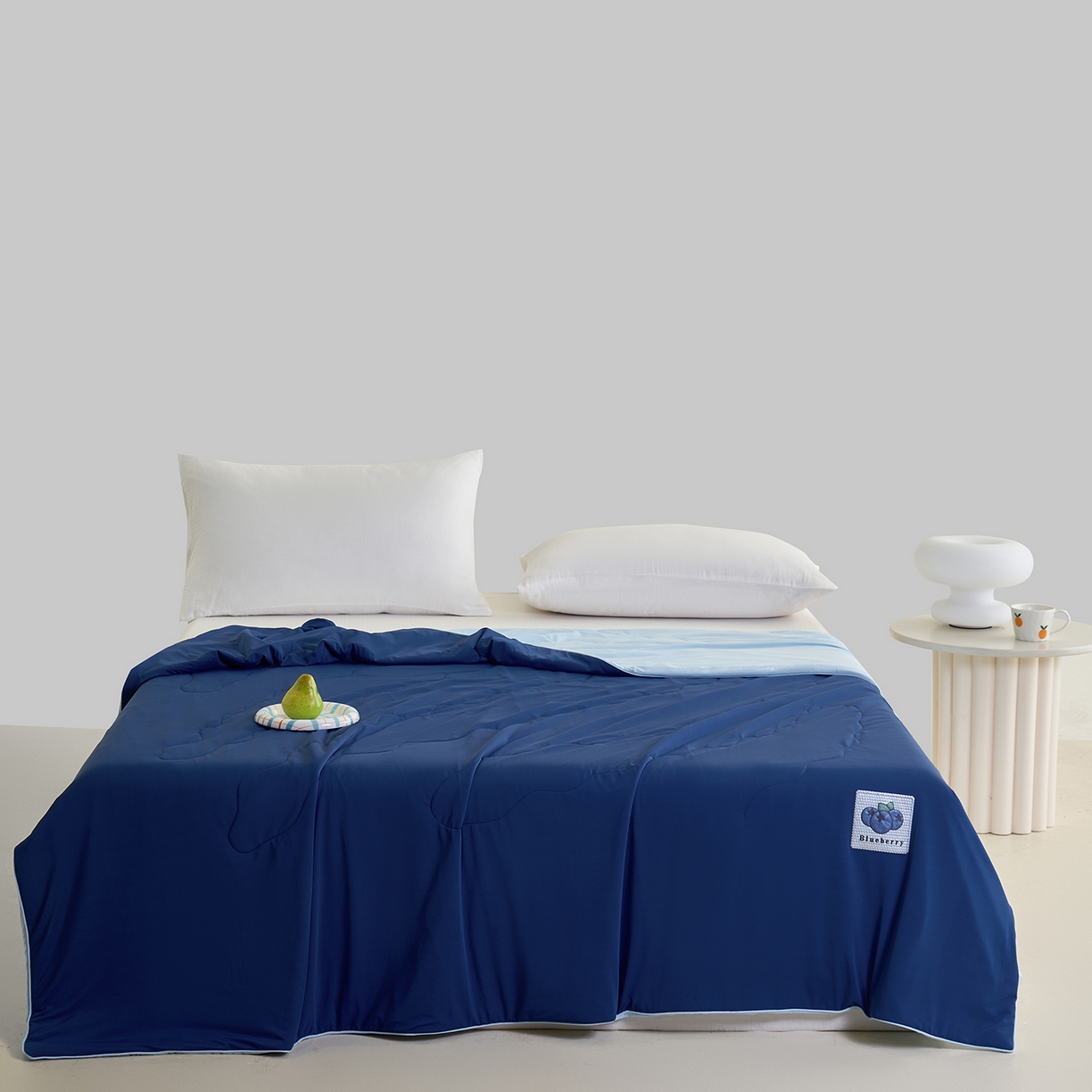 91家纺网 家纺一手货源 找家纺 （总）摩时 2026春夏新款凉感丝夏被纯色系空调凉被单双人被子