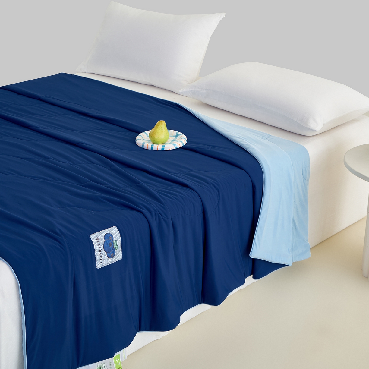 91家纺网 家纺一手货源 找家纺 （总）摩时 2026春夏新款凉感丝夏被纯色系空调凉被单双人被子