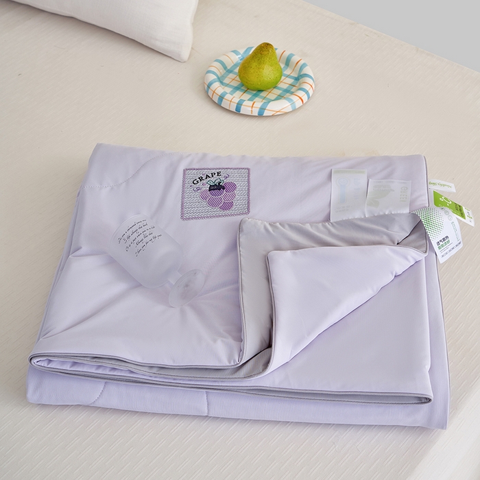 91家纺网 家纺一手货源 找家纺 （总）摩时 2026春夏新款凉感丝夏被纯色系空调凉被单双人被子