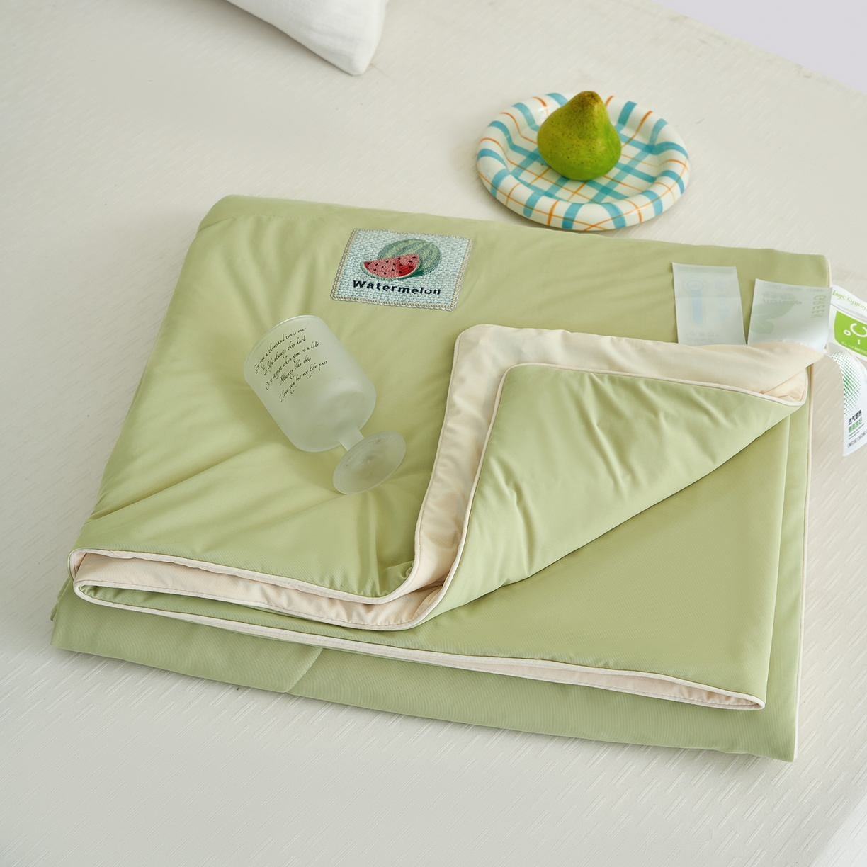 91家纺网 家纺一手货源 找家纺 （总）摩时 2026春夏新款凉感丝夏被纯色系空调凉被单双人被子