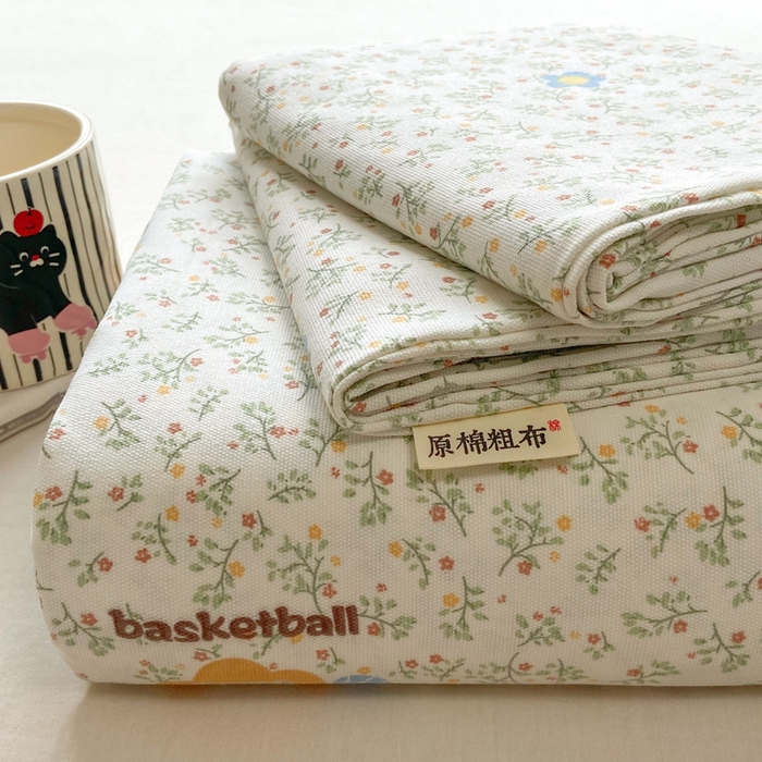 91家纺网 家纺一手货源 找家纺 （总）红日子纺织品 2026新款老粗布原棉床单单床单床单单件