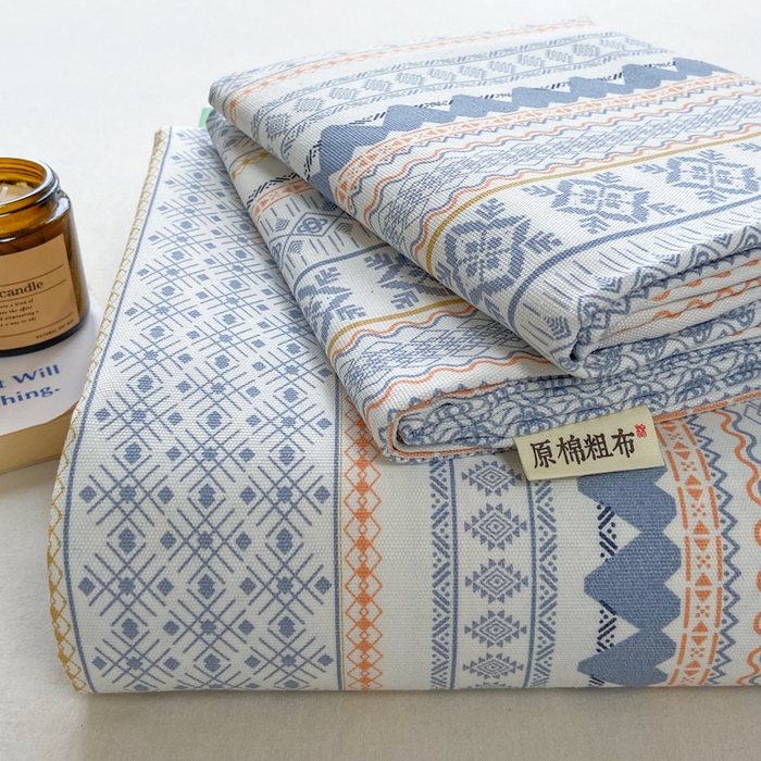 91家纺网 家纺一手货源 找家纺 （总）红日子纺织品 2026新款老粗布原棉床单单床单床单单件