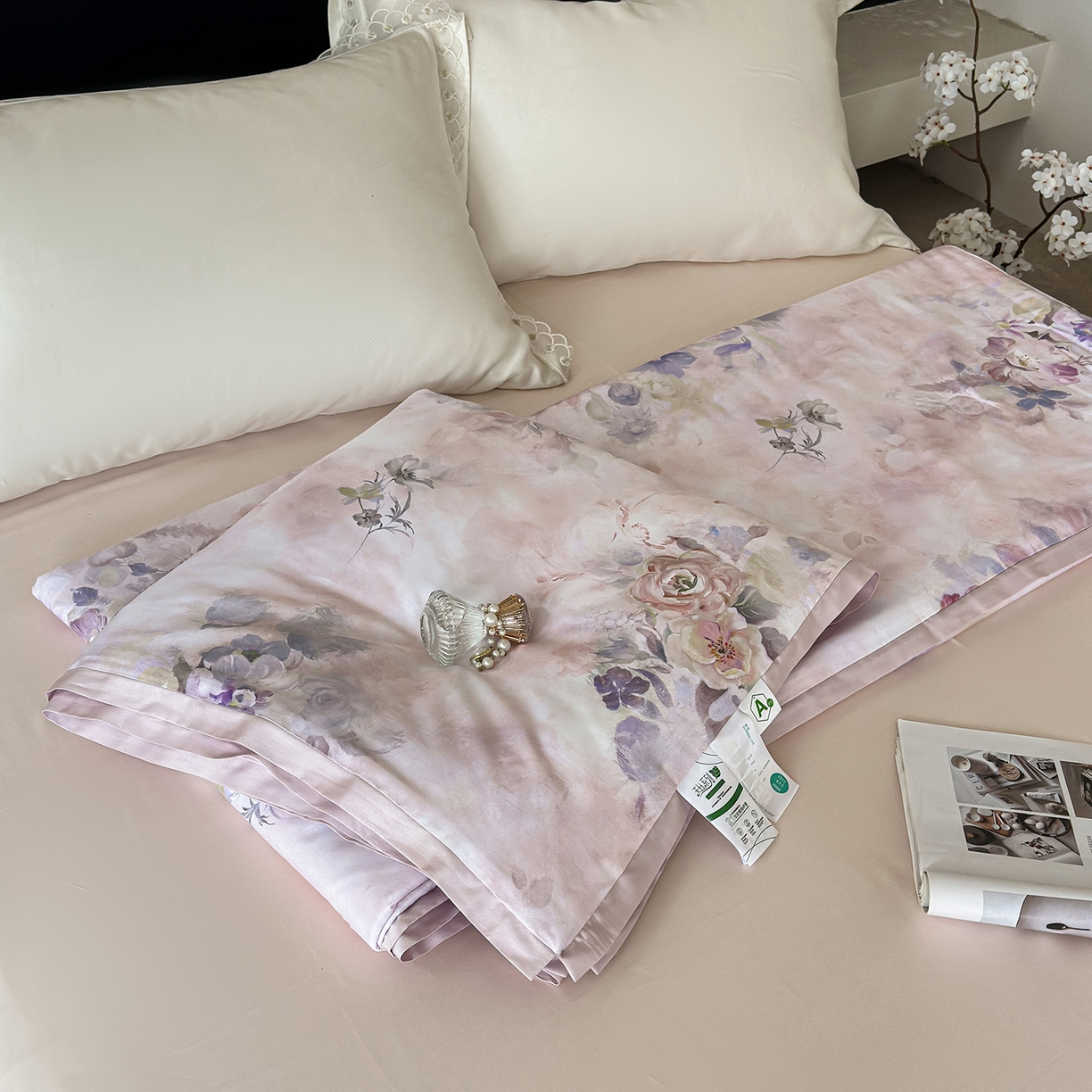 （总）摩时 2026春夏新款天丝印花夏被凉感空调被芯被子