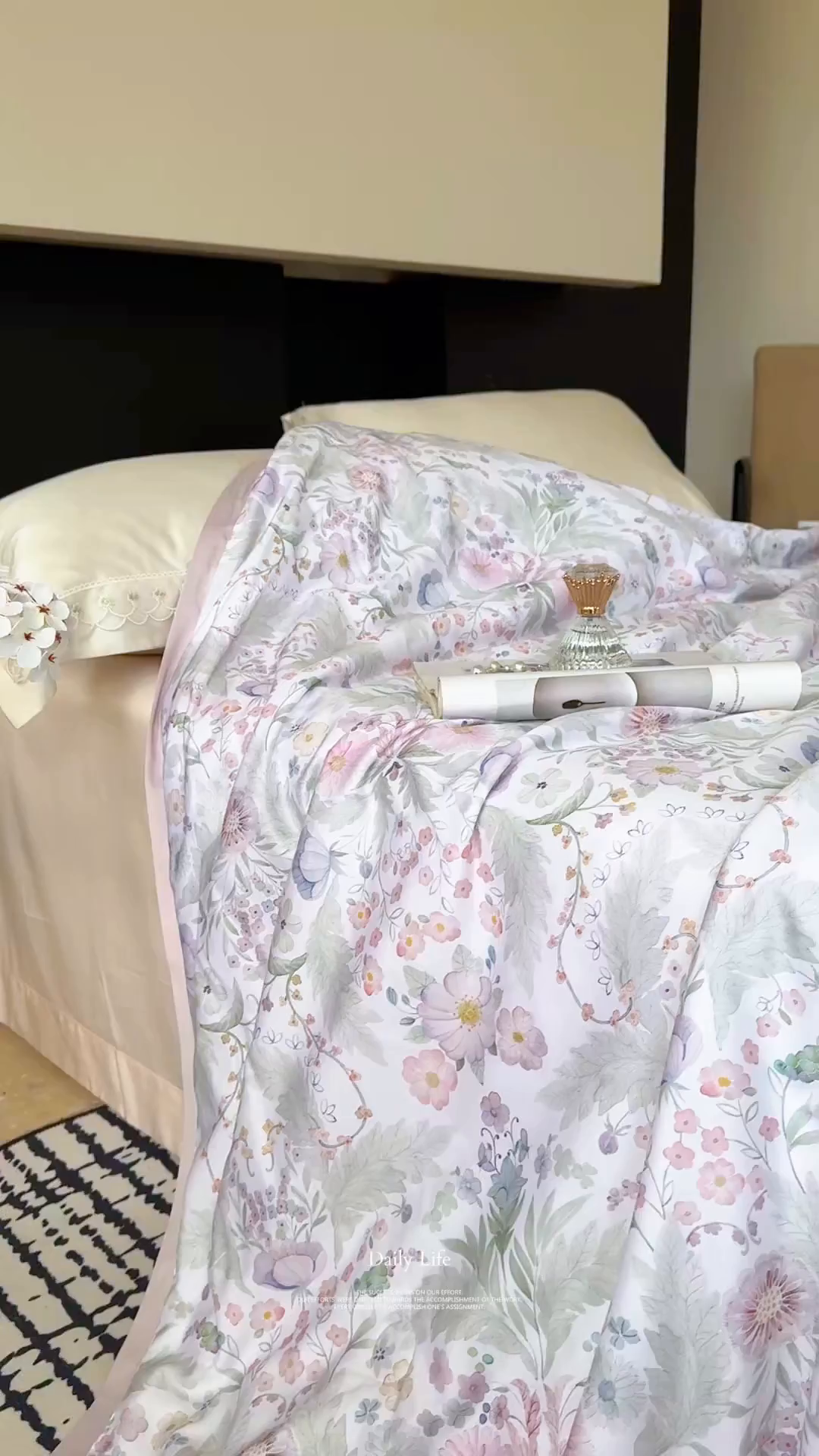 91家纺网 家纺一手货源 找家纺 摩时 2026春夏新款天丝印花夏被凉感空调被芯被子 凤凰单枞