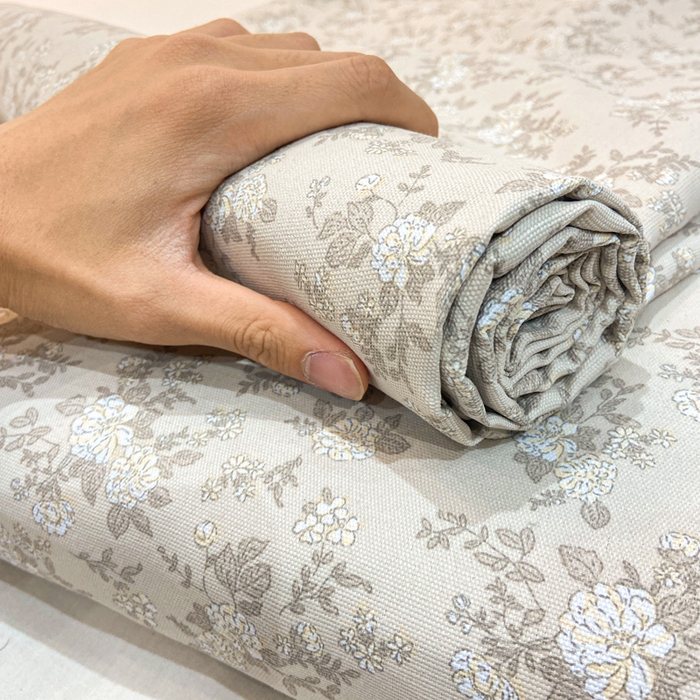 91家纺网 家纺一手货源 找家纺 红日子纺织品 2026新款老粗布原棉床单单床单床单单件 灰茉